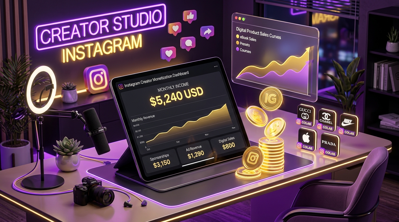 How to Monetize Your Instagram in 2024: From Sponsorships to Digital Products ($5k/Month Guide)